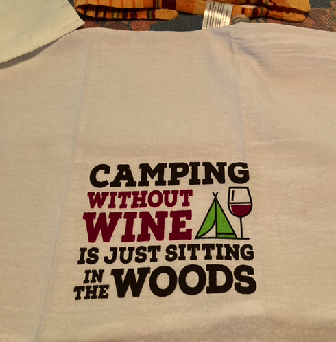 My new feeling about "camping".  Of course, we don't camp, we RV now.  Still .....